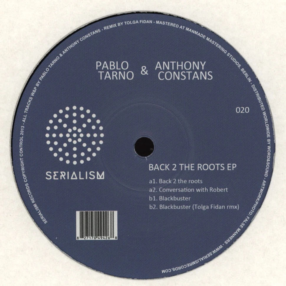 Pablo Tarno & Anthony Constans - Back 2 The Roots EP