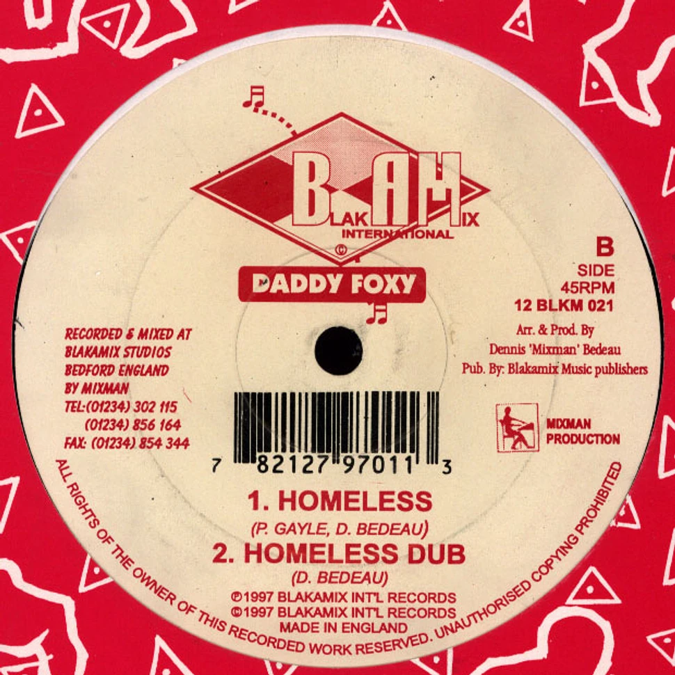 Horace Andy & Daddy Foxy - Know Yourself/ Homeless