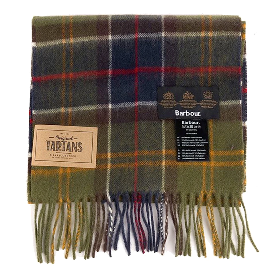 Barbour - Tartan Lambswool Scarf