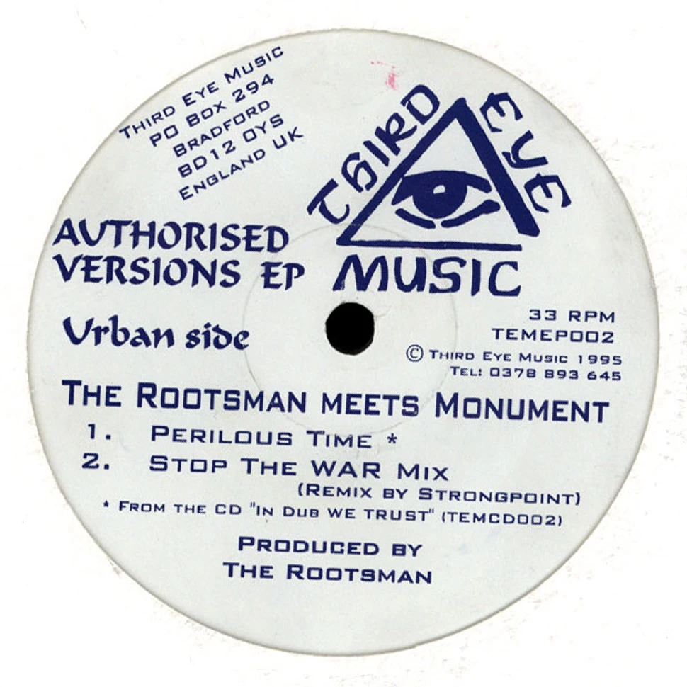 The Rootsman - Authorised Versions