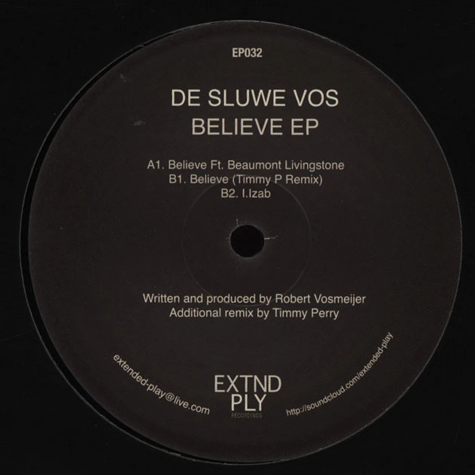 De Sluwe Vos - Believe EP feat. Beaumont Livingstone