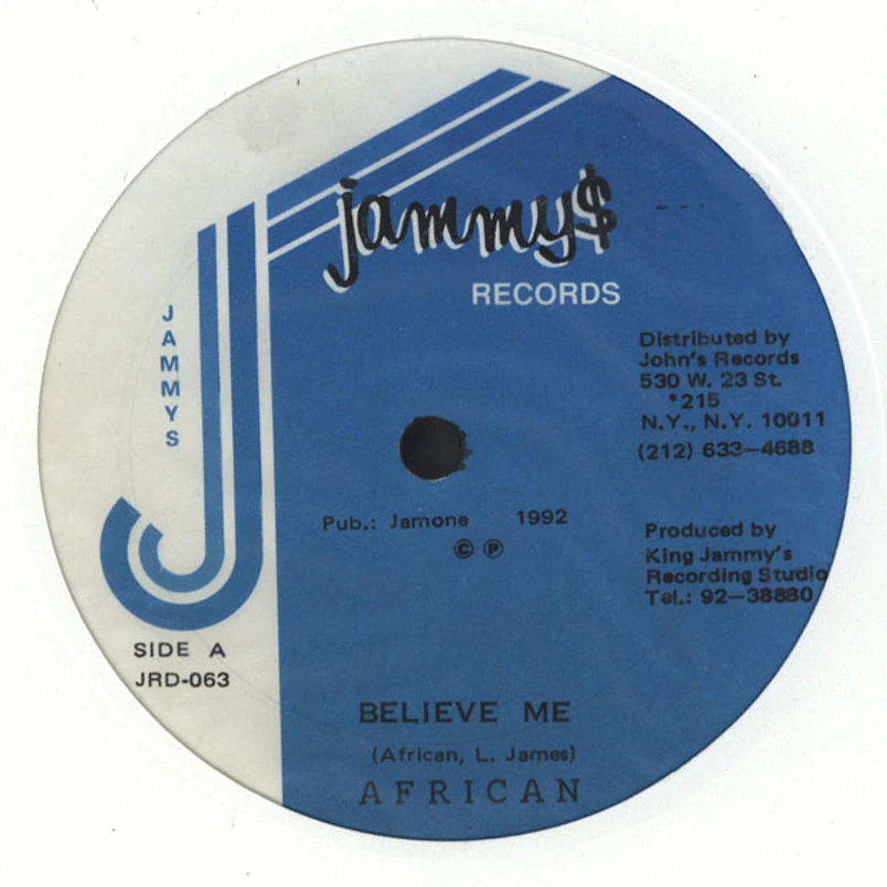 African / Baby Wayne - Believe Me / Mi Nuh Gone