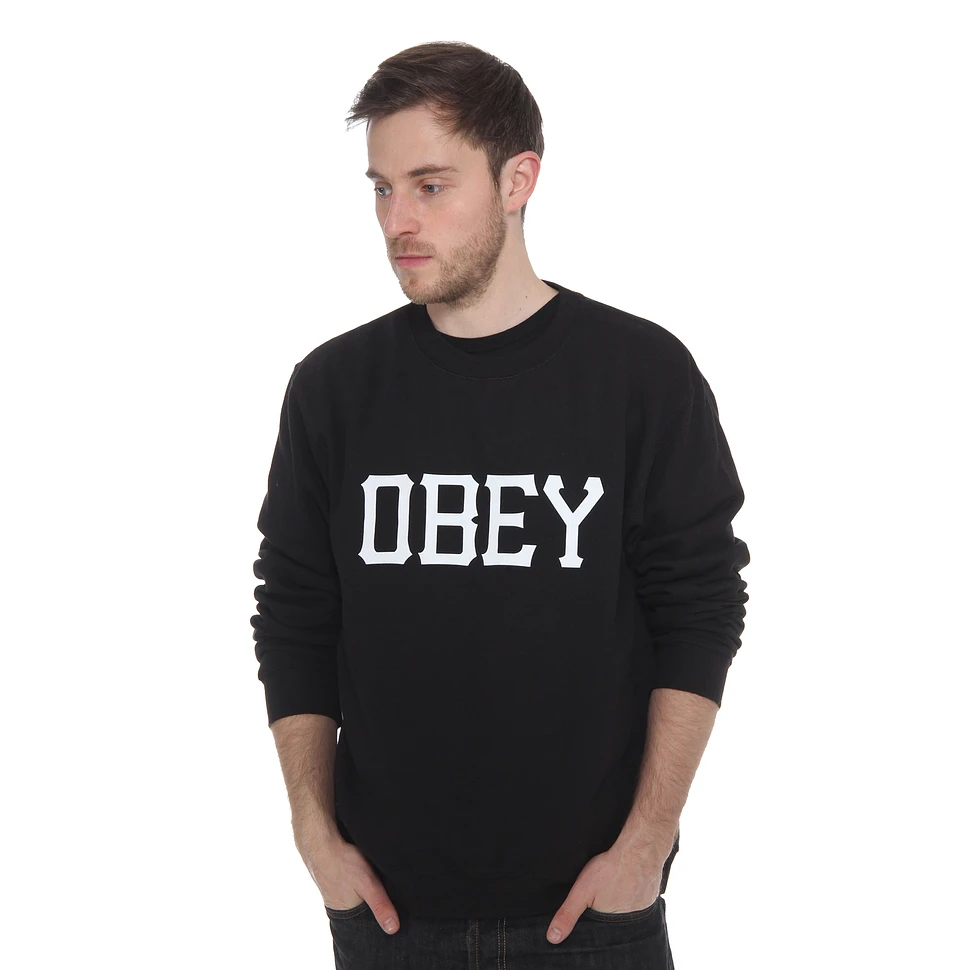 Obey - Varsity Obey Crewneck Sweater