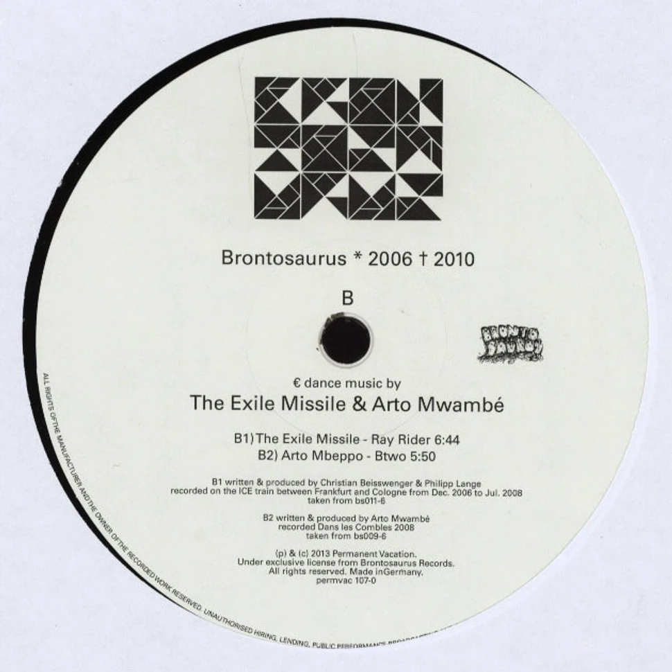 Arto Mwambé/The Exile Missile - Brontosaurus EP