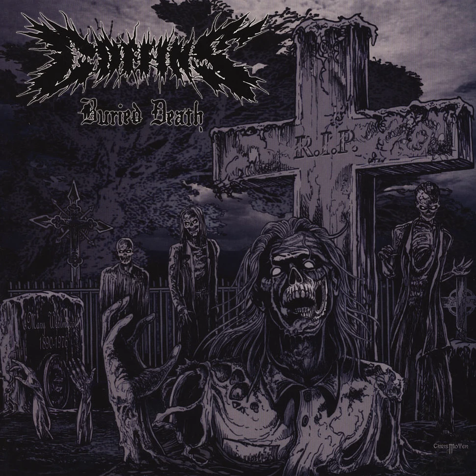 Coffins - Buried Death Black Vinyl Edition
