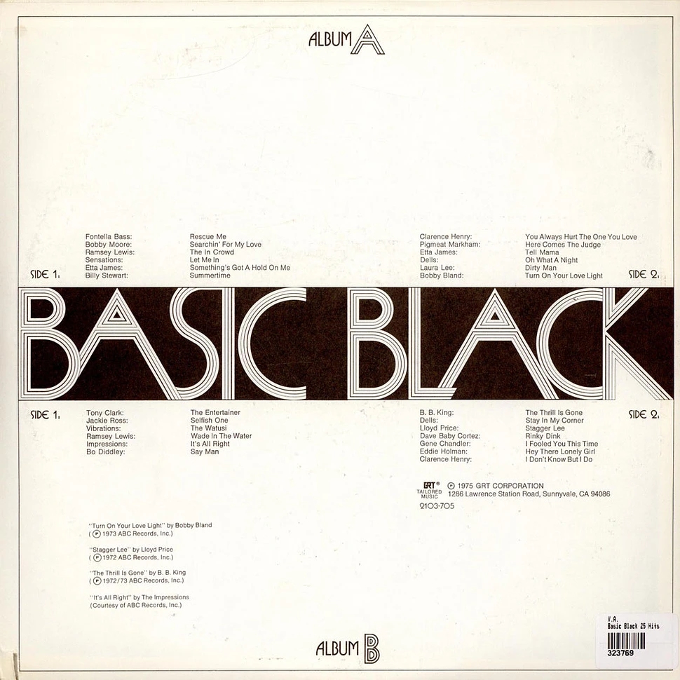 V.A. - Basic Black 25 Hits