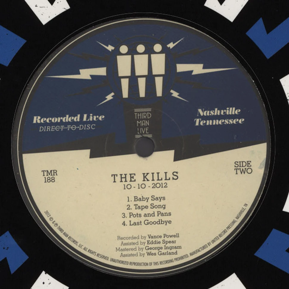 The Kills - Third Man Live