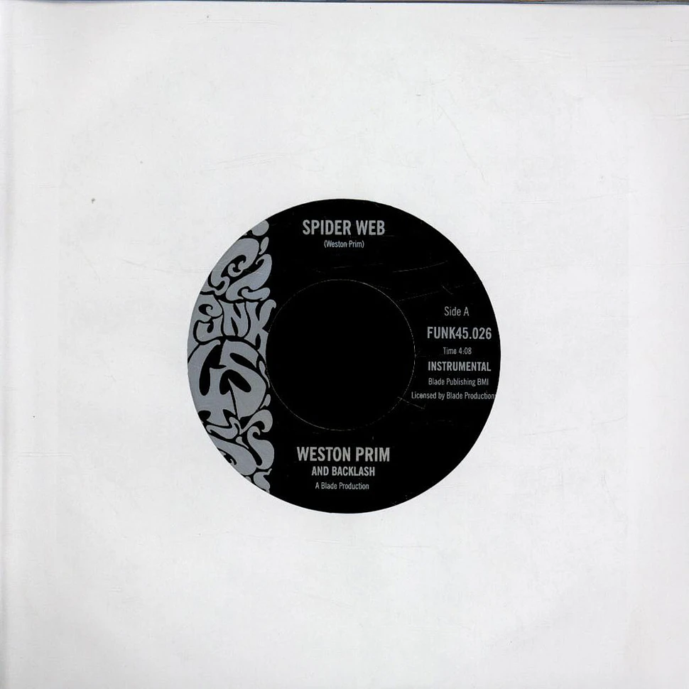 Weston Prim And Blacklash - Spider Web / Simmerin'