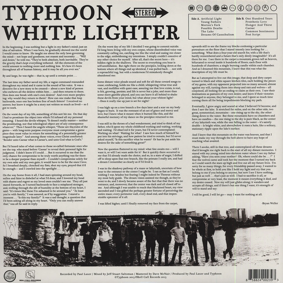 Typhoon - White Lighter