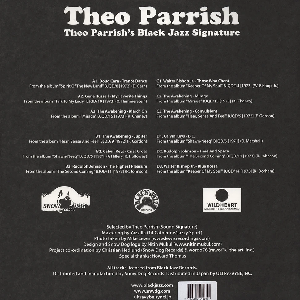 Theo Parrish - Black Jazz Signature