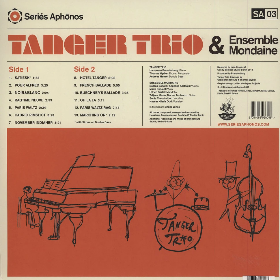 Tanger Trio & Ensemble Mondaine - Tanger Trio & Ensemble Mondaine