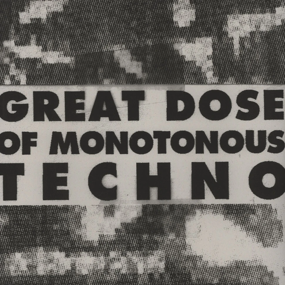 Ü (Joel Brindefalk) - Great Dose of Monotonous Techni