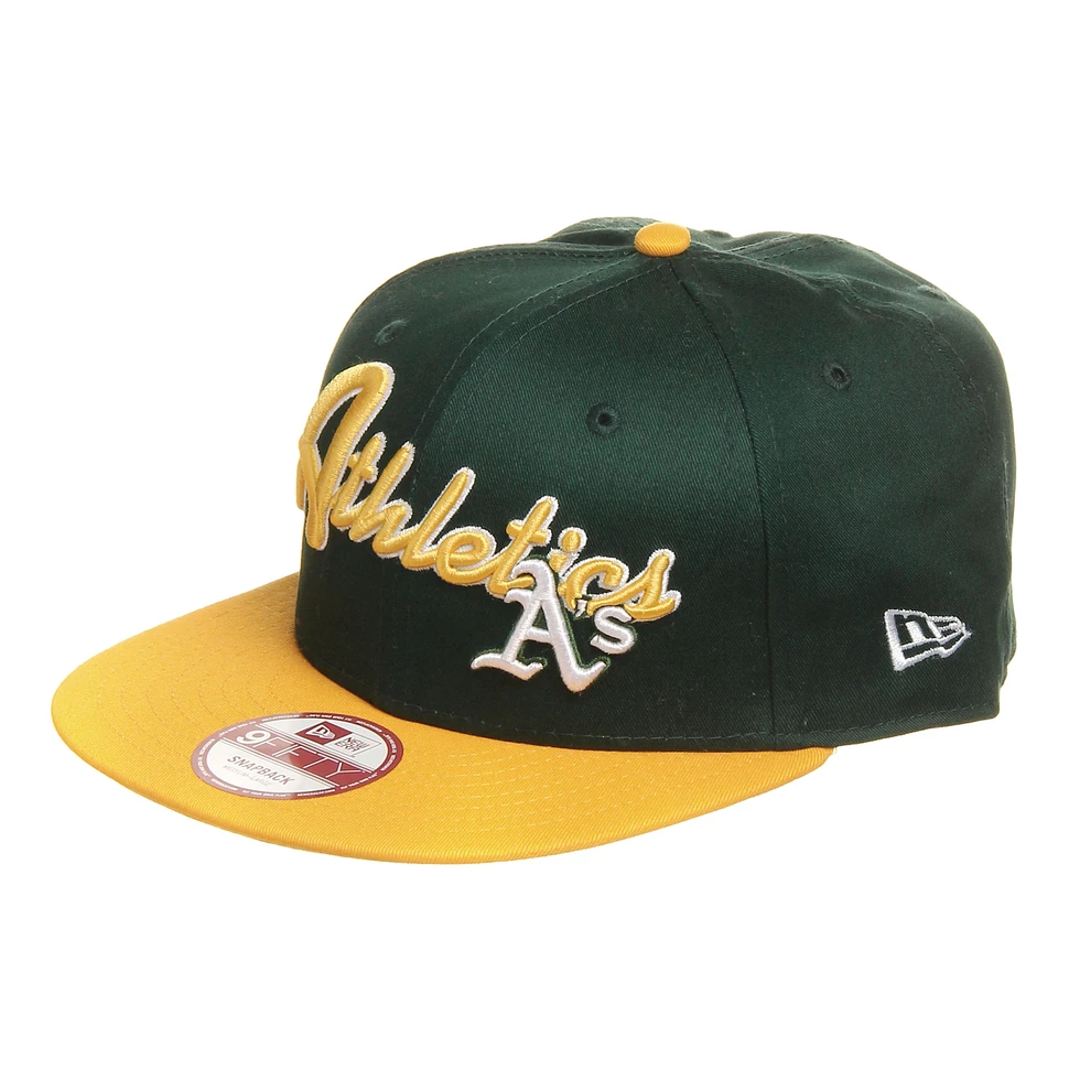 New Era - Oakland Athletics MLB Super Script Snapback Cap