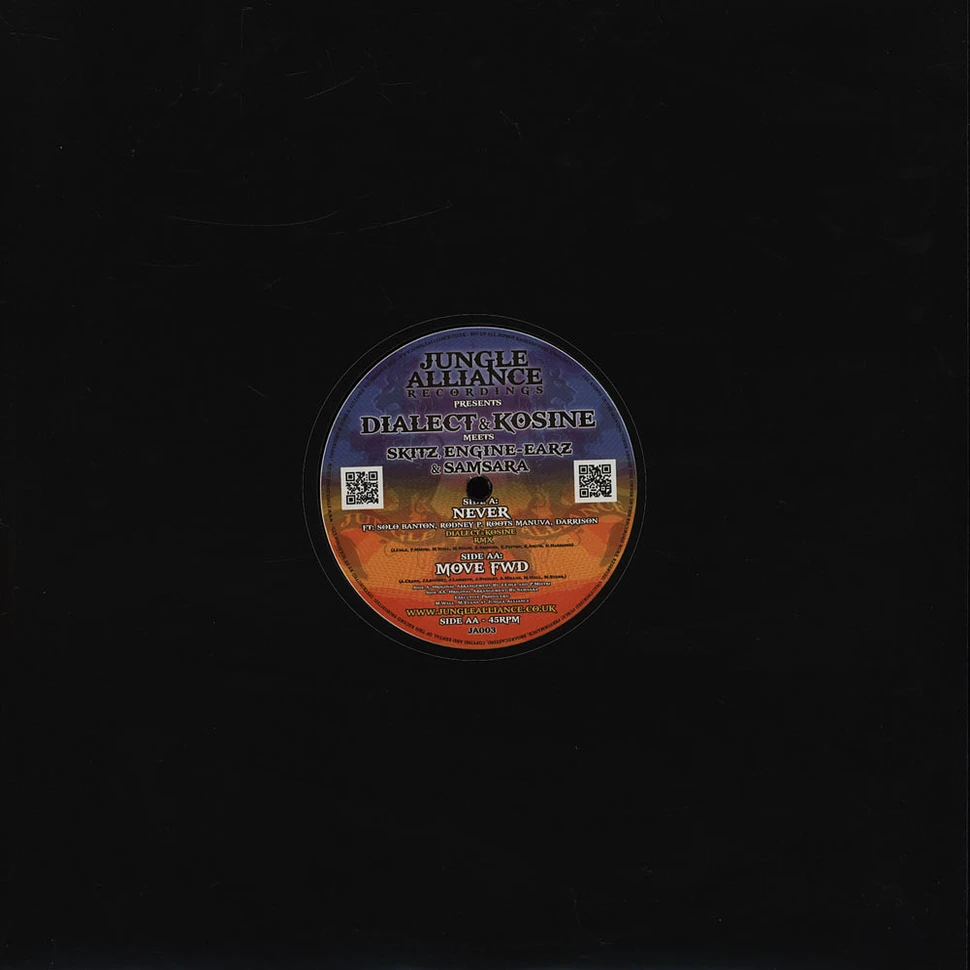 Skitz & Engine Earz - The Never EP feat. Solo Banton, Rodney P, Roots Manuva & Darrison