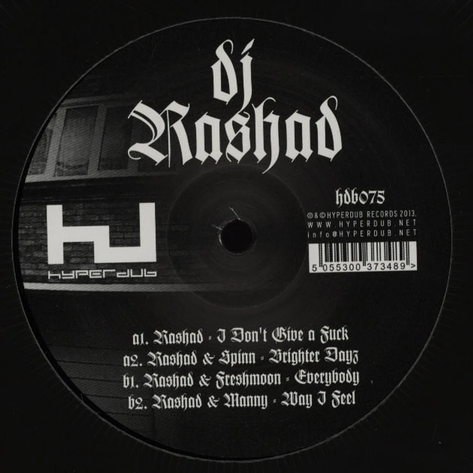 DJ Rashad - I Don’t Give A Fuck EP