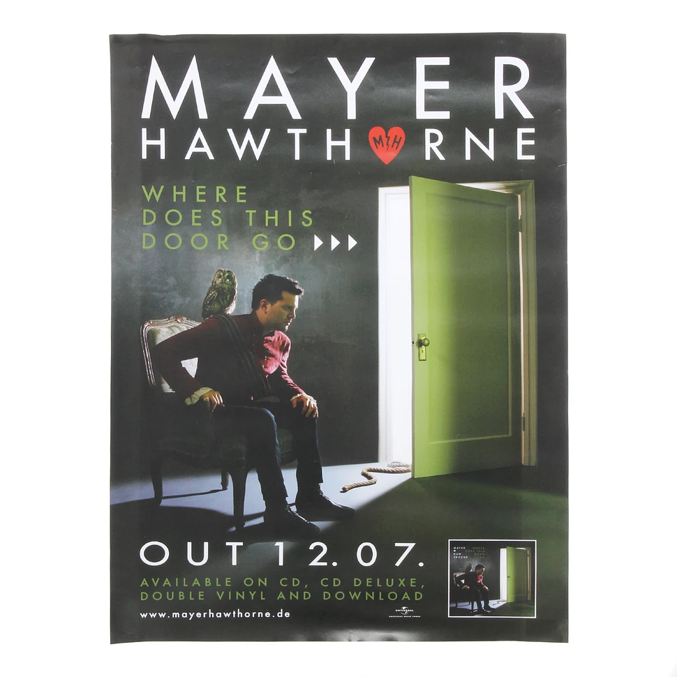 Mayer Hawthorne - Where Does This Door Go Poster