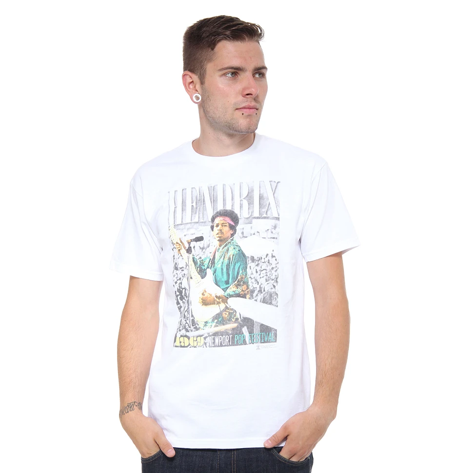 Jimi Hendrix - Newport Pop Fest T-Shirt