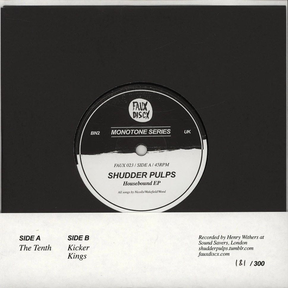 Shudder Pulps - Housebound EP