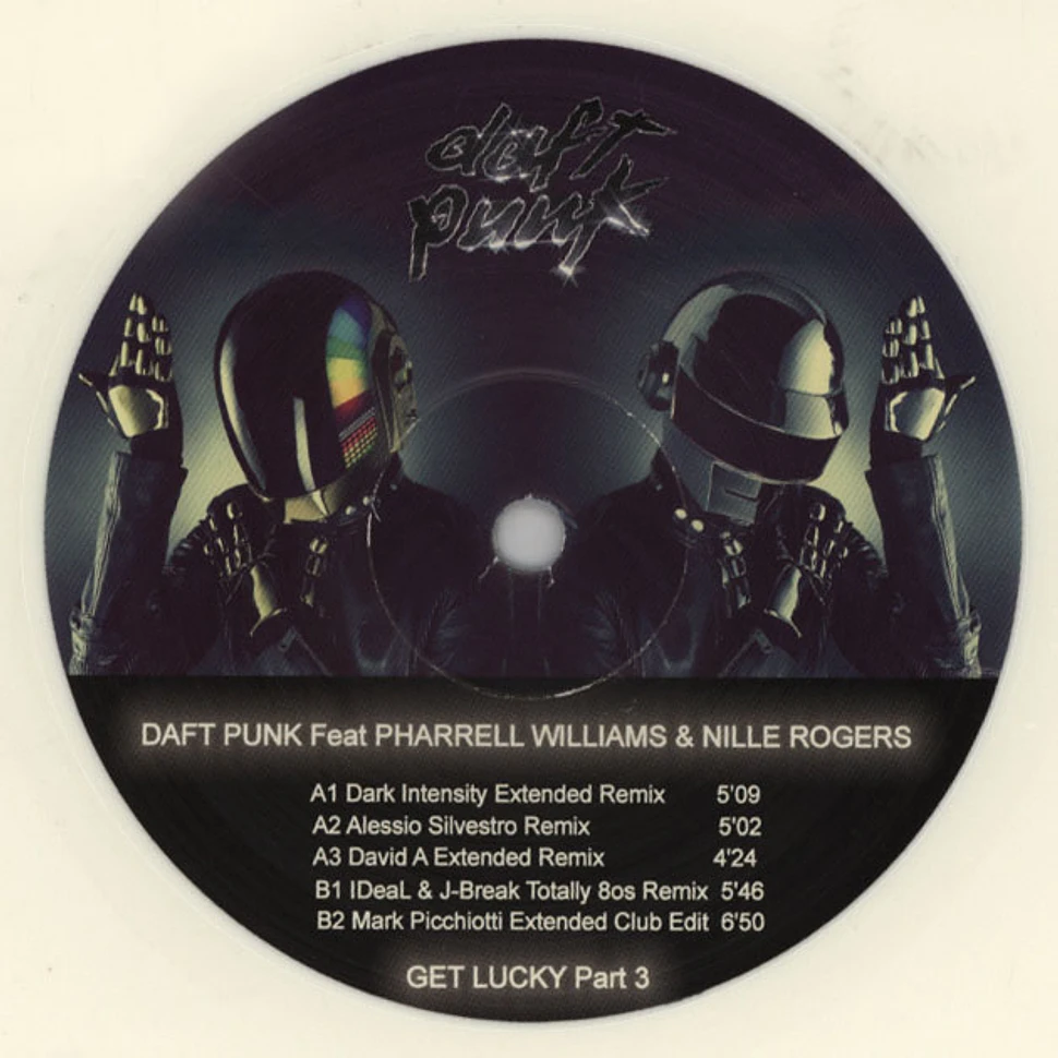 Daft Punk - Get Lucky Remixes Part 3 Feat. Pharrell Williams & Nile Rogers Colored Vinyl Edition