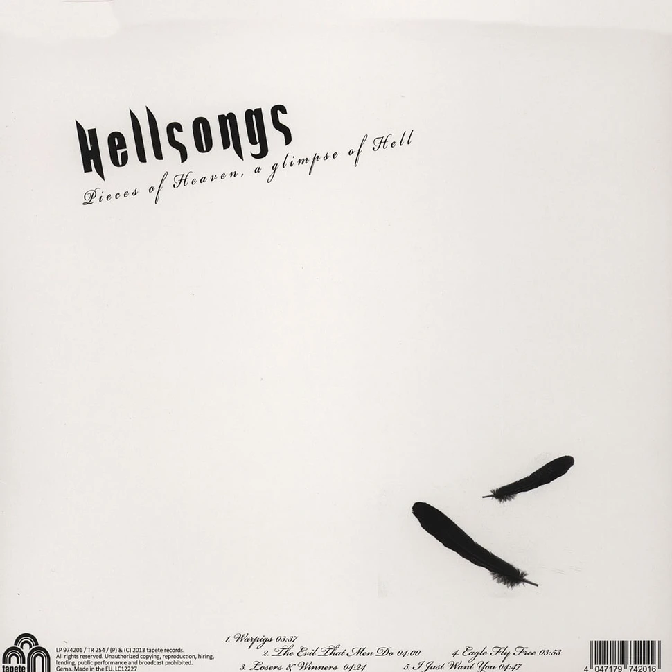 Hellsongs - Lounge / Pieces Of Heaven, A Glimpse Of Hell