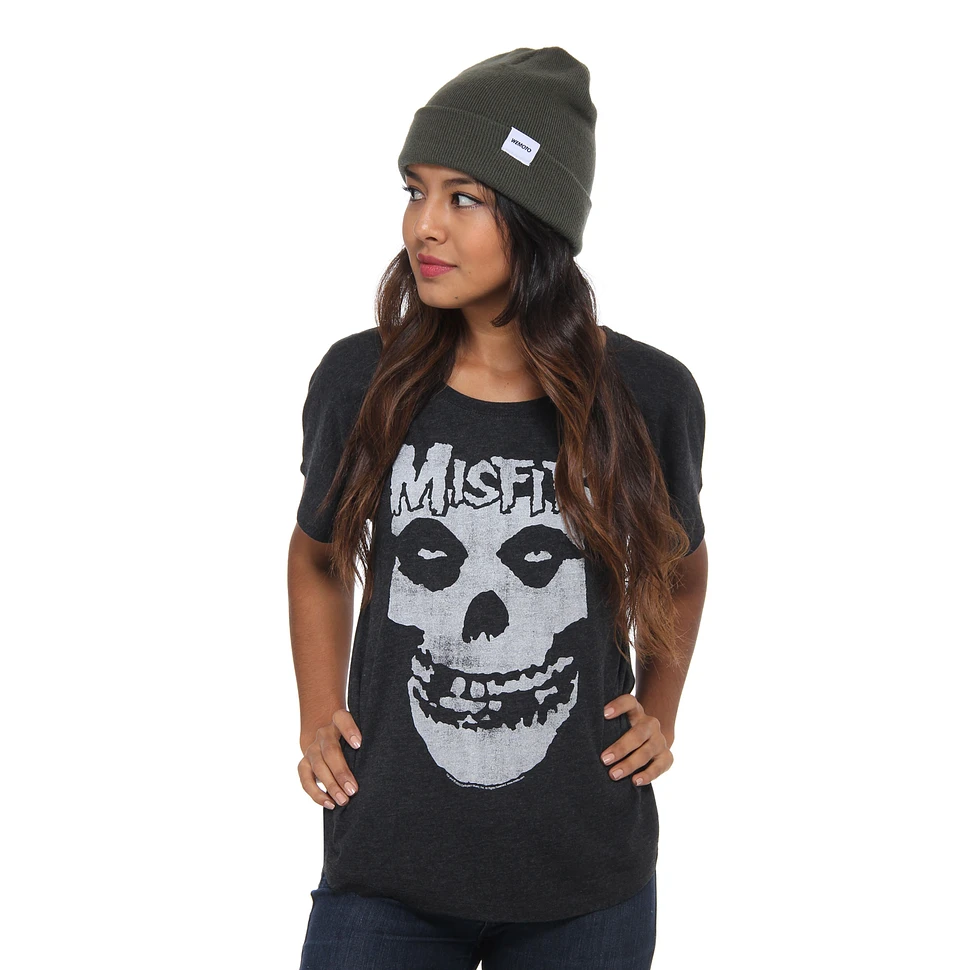 Misfits - Distressed Skull Women T-Shirt