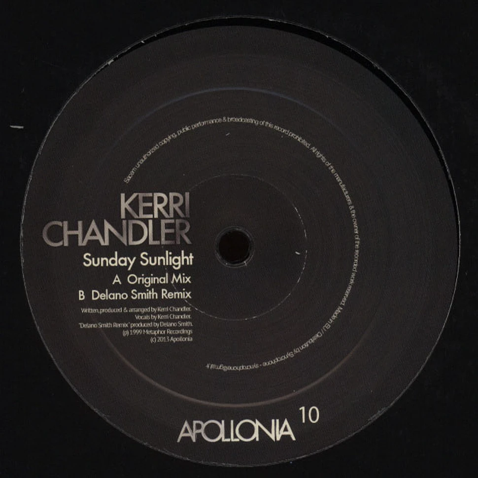 Kerri Chandler - Sunday Sunlight