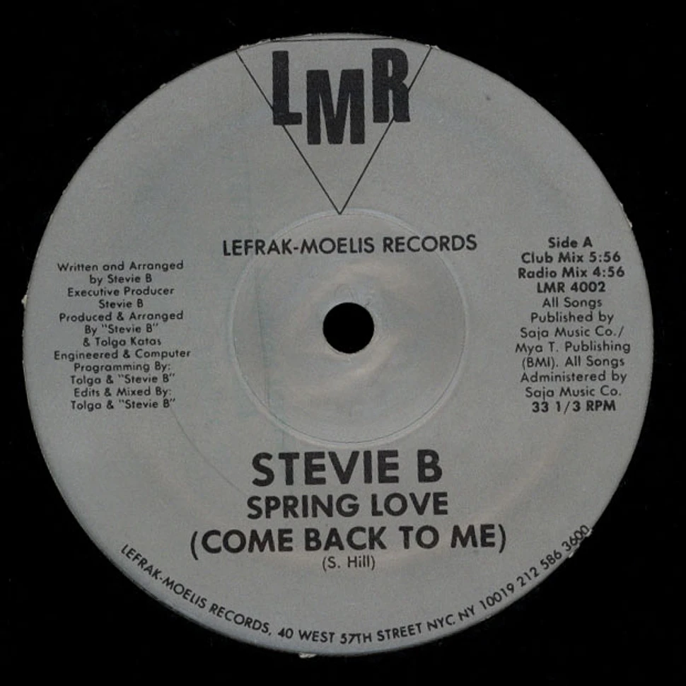 Stevie B - Spring Love (Come Back To Me)