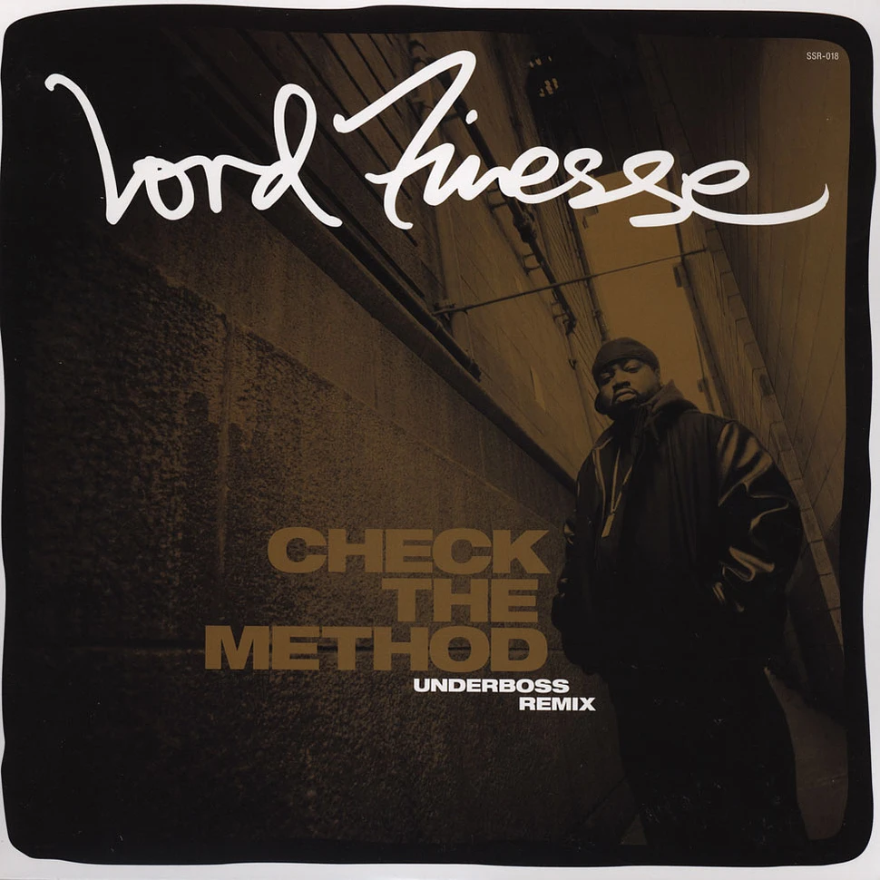 Lord Finesse - Check The Method Underboss Remix Black Vinyl Edition