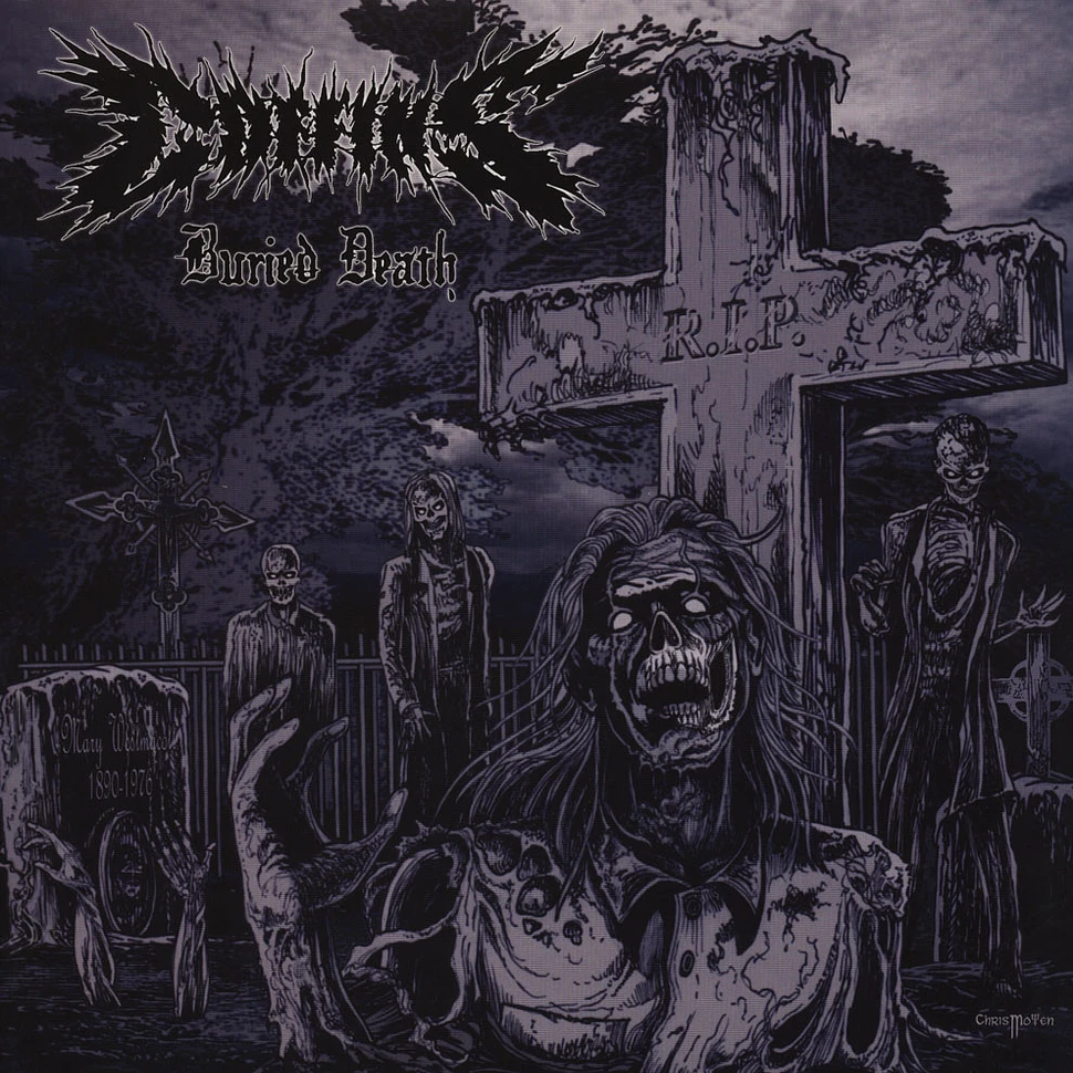 Coffins - Buried Death Styx Blue Vinyl Edition