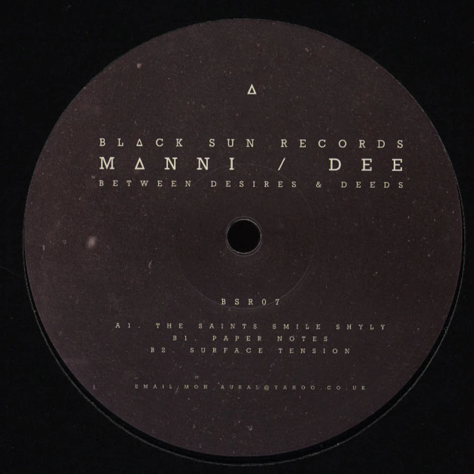 Manni Dee - Between Desires & Deeds