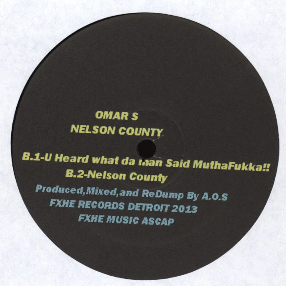 Omar S - Nelson County