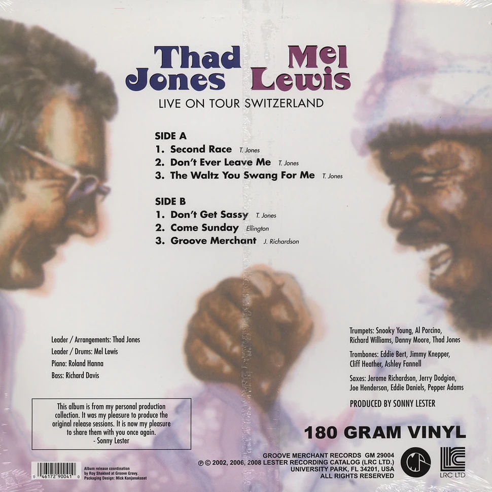 Thad Jones & Mel Lewis - Live On Tour Switzerland: 1969