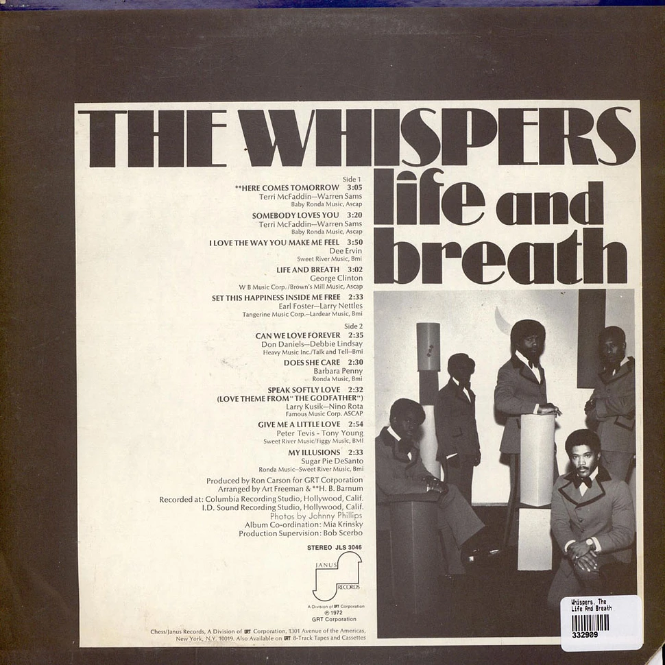 The Whispers - Life And Breath