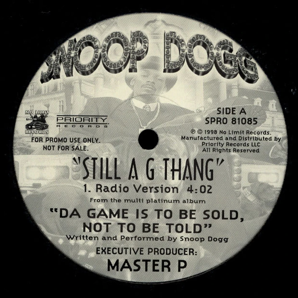 Snoop Dogg - Still A G Thang
