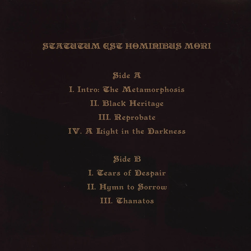 Exitus - Statutum Est Hominibus Mori Gold Vinyl Edition