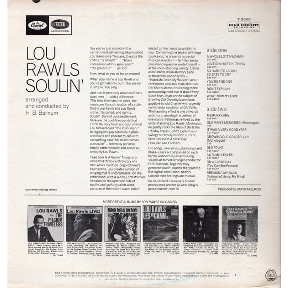 Lou Rawls - Soulin'