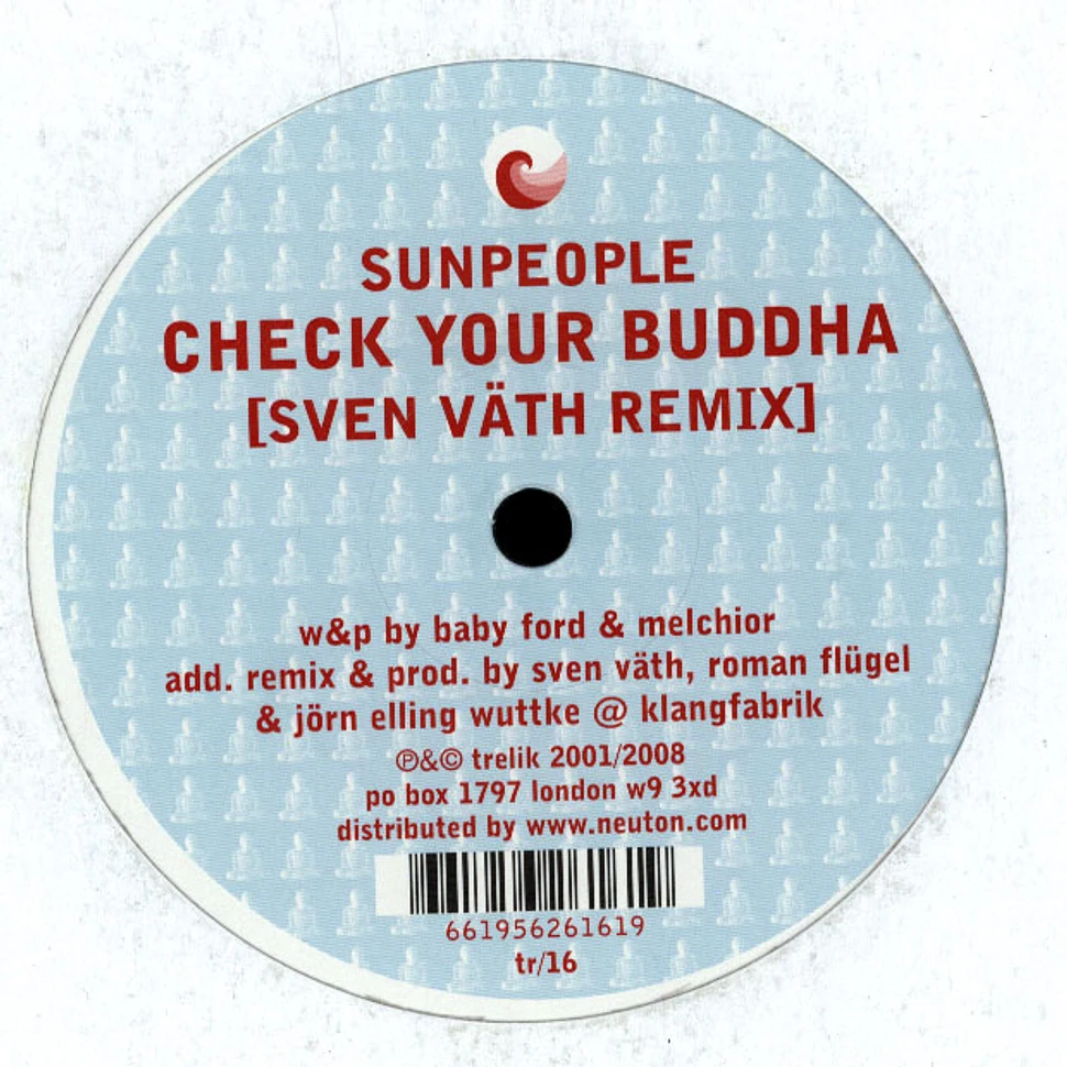 Sunpeople - Check Your Buddha (Sven Väth Remix)