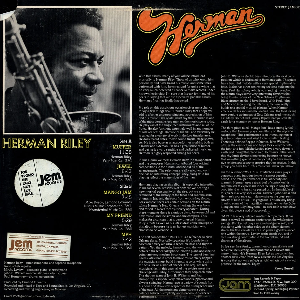 Herman Riley - Herman