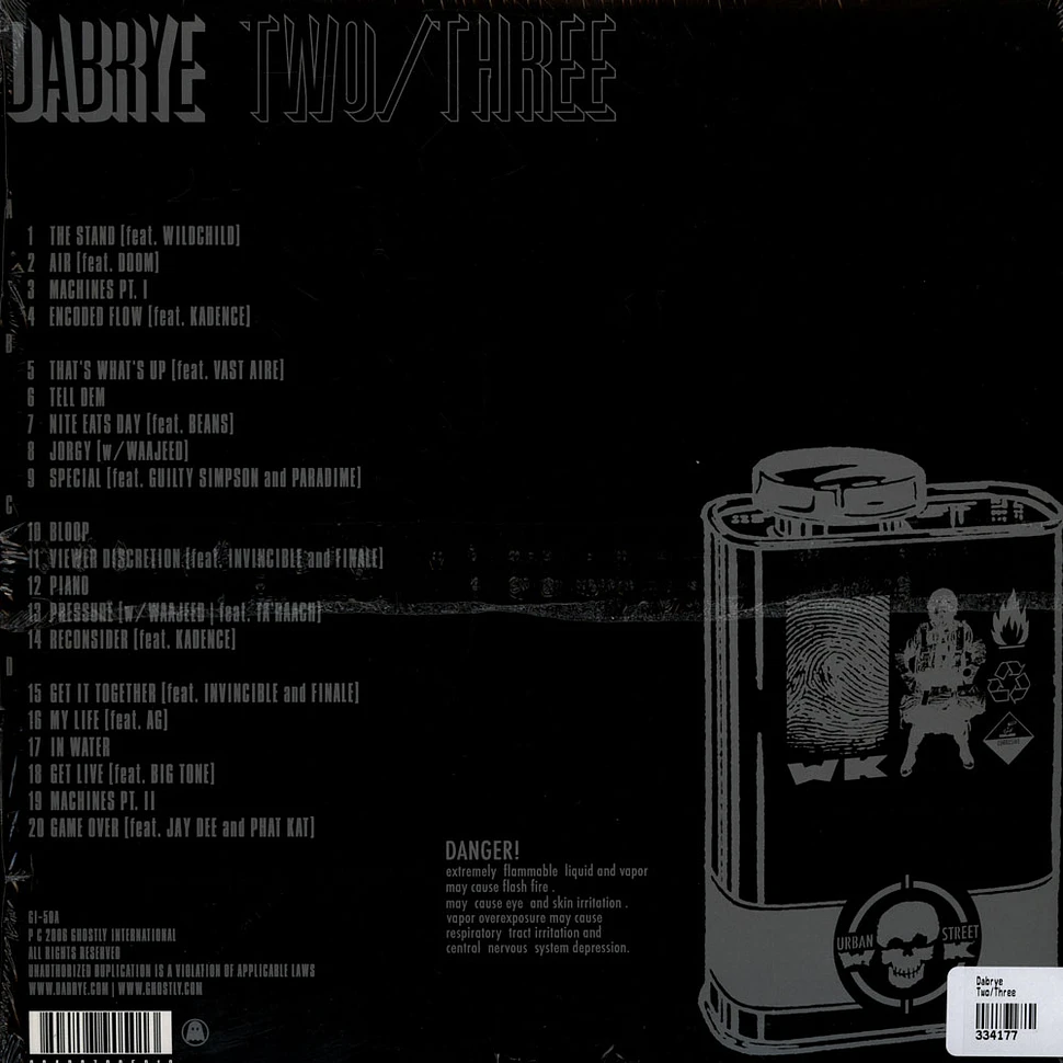 Dabrye - Two/Three