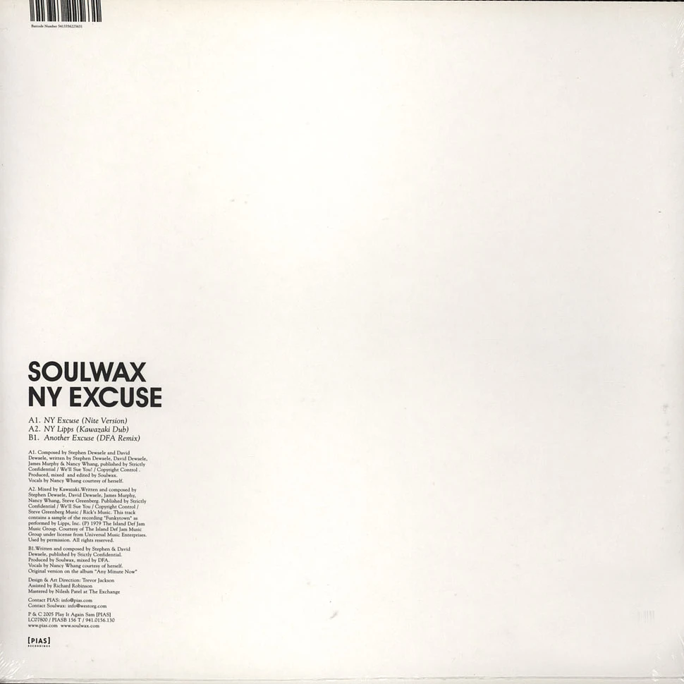 Soulwax - NY Excuse