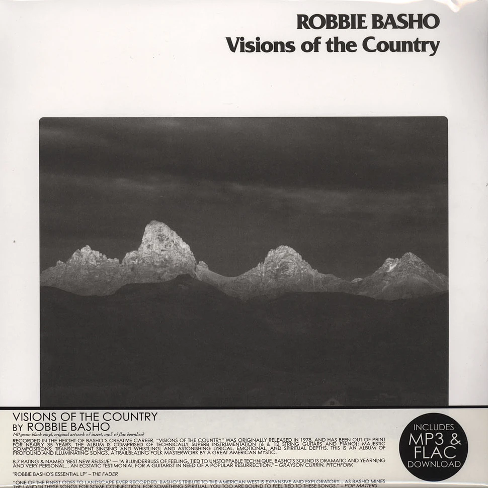 Robbie Basho - Visions Of The Country Black vinyl edition