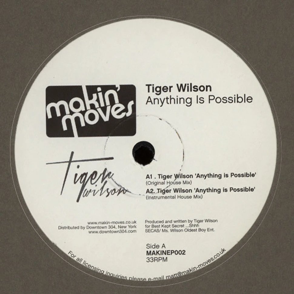 Tiger Wilson - Anything Is Possible