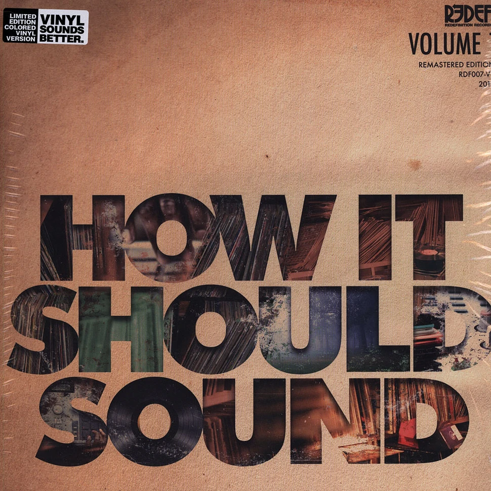 Damu The Fudgemunk - How It Should Sound Volume 1 Clear Vinyl Edition