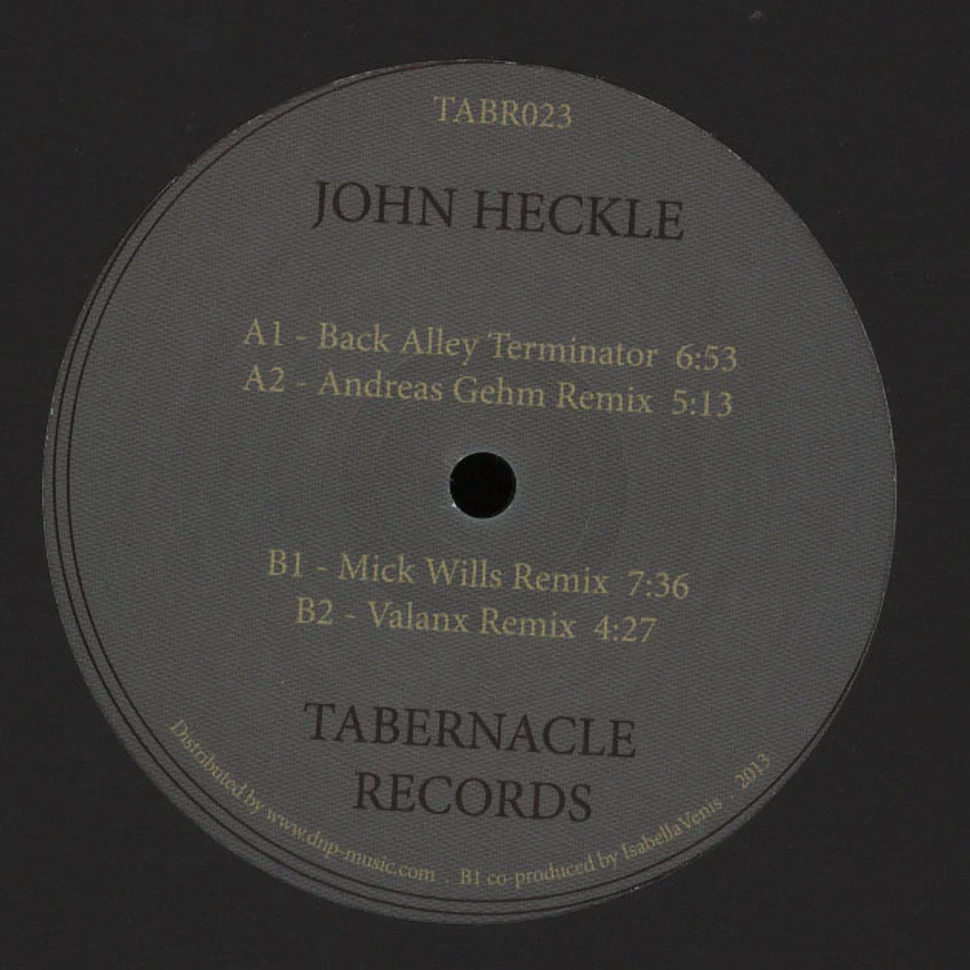 John Heckle - Back Alley Terminator