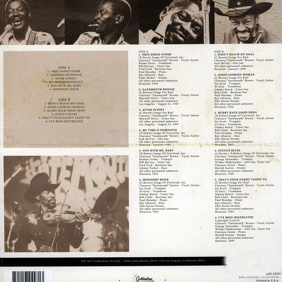Clarence Brown - Boogie Rambler - Blues Essentials