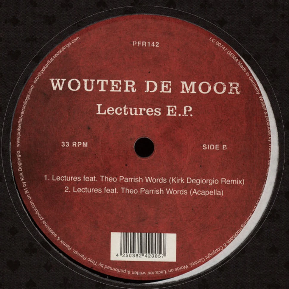Wouter De Moor - Lectures EP