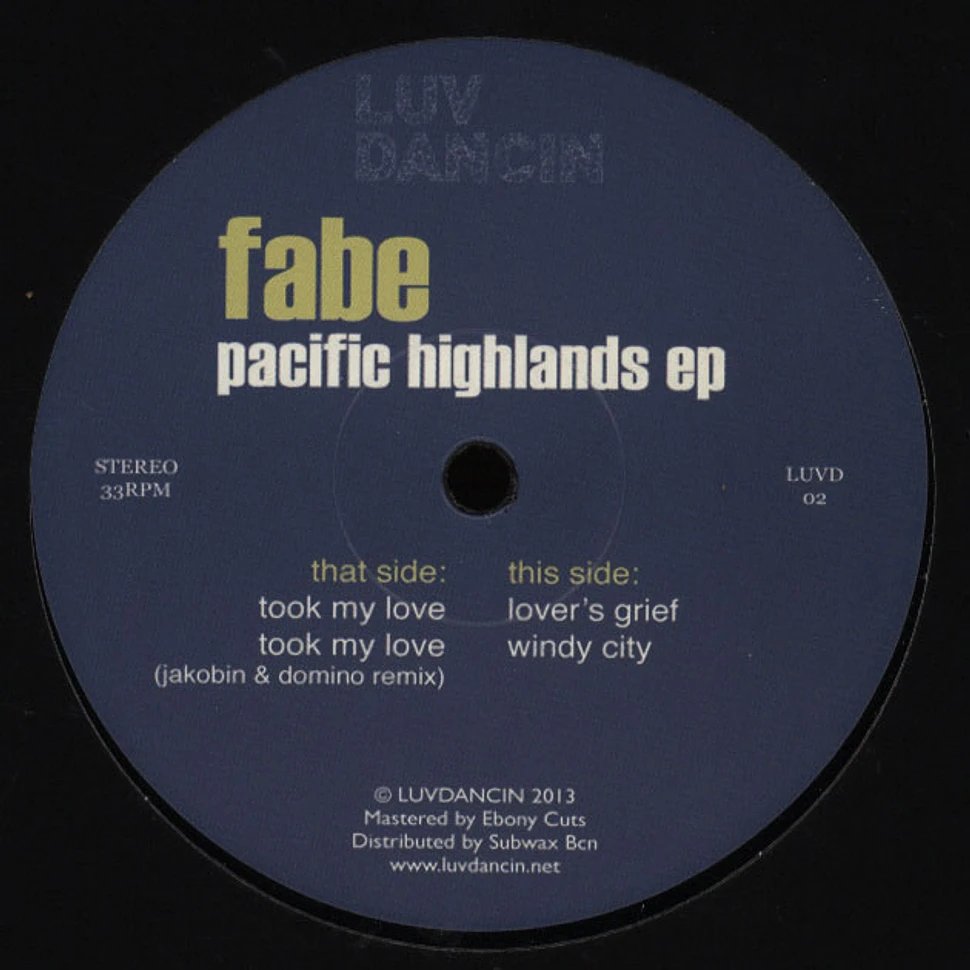 Fabe - Pacific Highlands