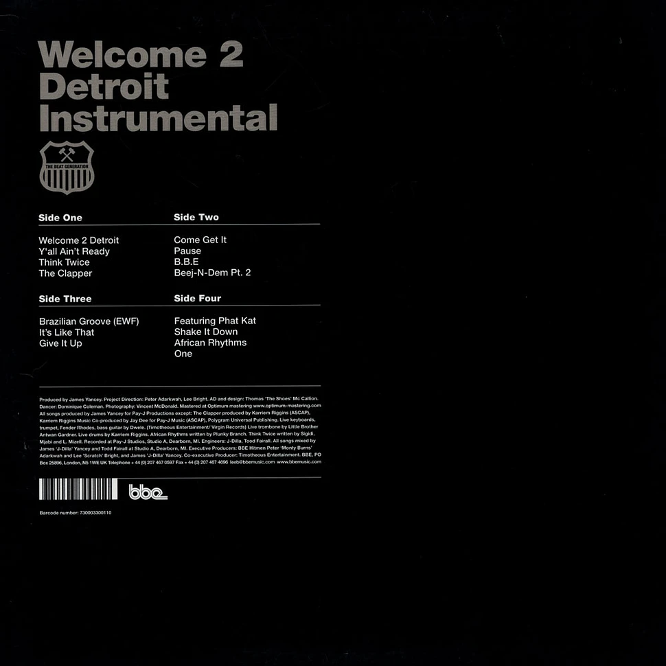 J Dilla - Welcome 2 Detroit Instrumentals
