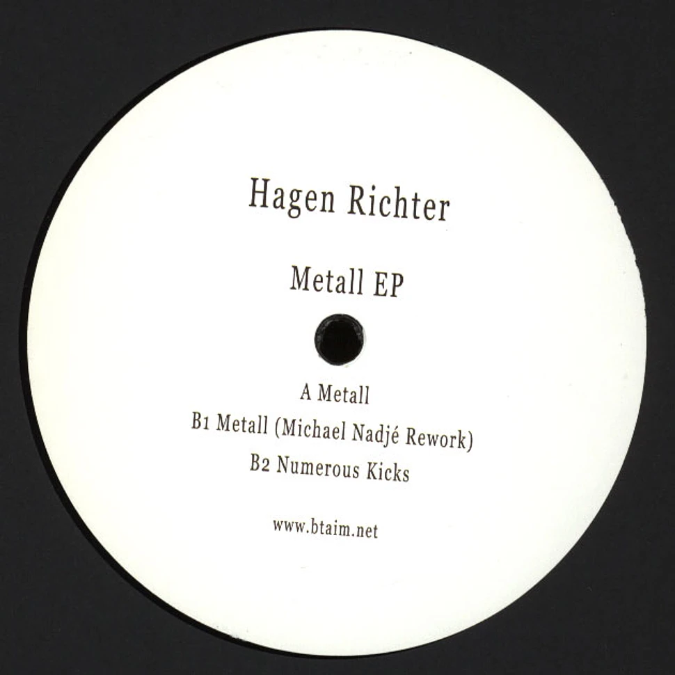 Hagen Richter - Metall EP