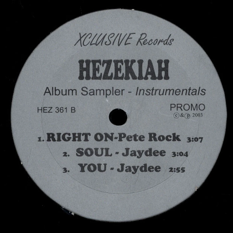 Hezekiah - Album sampler